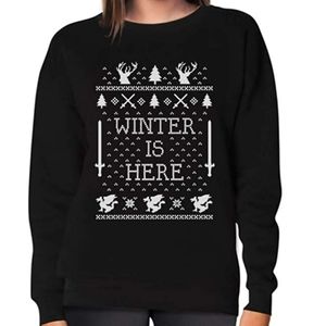 TStars "Winter is Here" sweatshirt in black